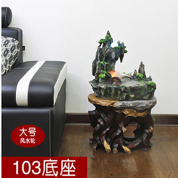 匠心聚财，雅韵生辉——携爱大号雾化鸟荷花风水轮摆件恭迎开业乔迁之喜